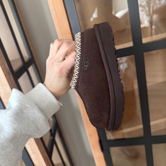 NEW UGG Tasman II toddler slippers slide baby boy girl unisex dusted cocoa suede - Picture 5 of 12